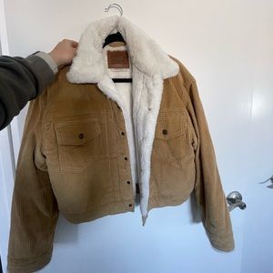 Levi’s jacket lined with faux fur